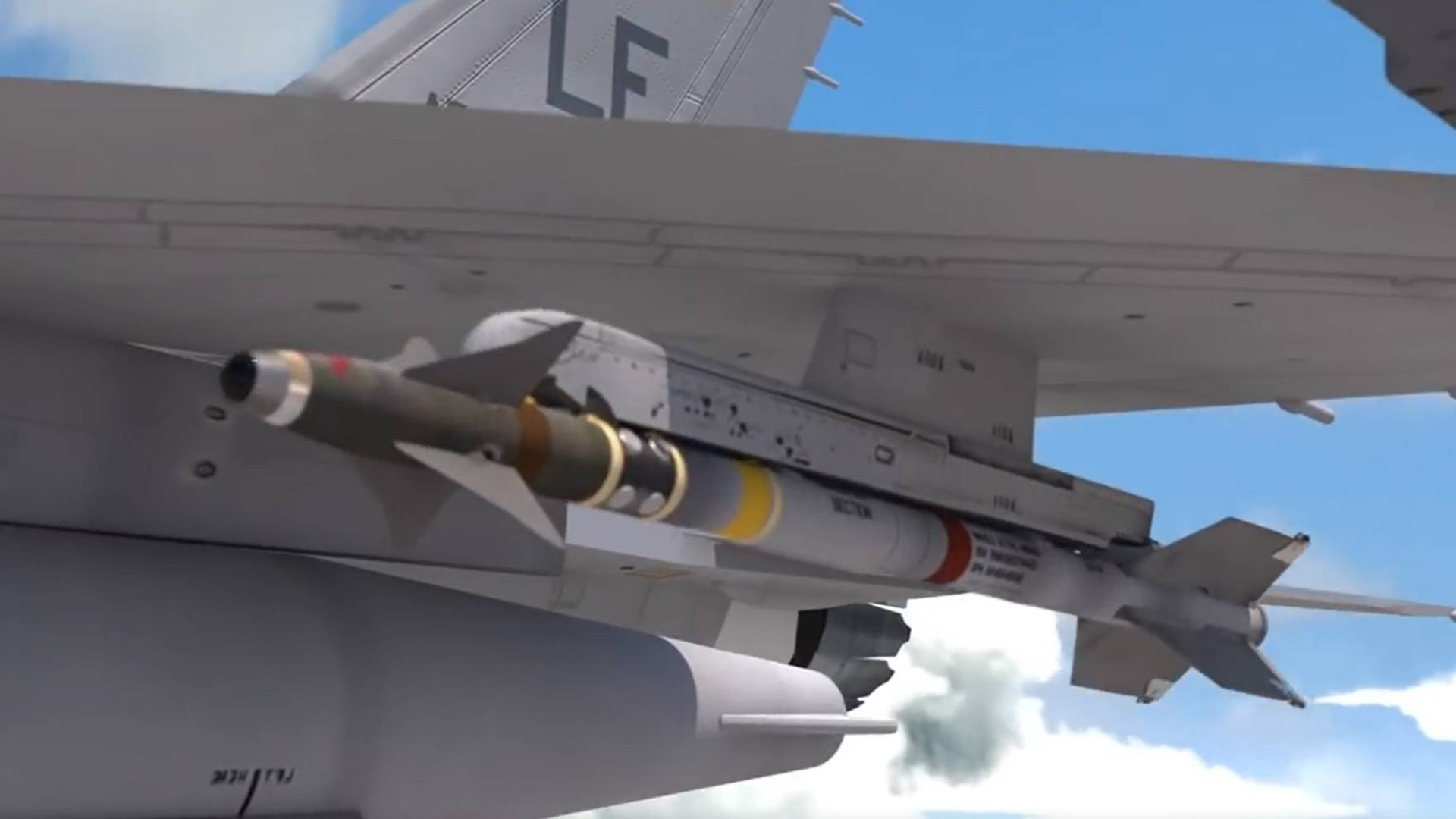 【中英双字】 1分钟了解AIM-9响尾蛇空空导弹